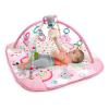 imageBright Starts 4in1 Groovin Kicks Piano Gym Tummy Time Play Mat ampamp Activity Baby Toys Pink  Floral Fiesta Newborn to ToddlerRainbow Tropics