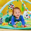 imageBright Starts 5in1 Your Way Ball Play  Jumbo Play Mat Converts to Ball Pit Baby Gym Newborn to Toddler  Totally Tropical GreenGrip  Kick Oball