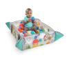 imageBright Starts 5in1 Your Way Ball Play  Jumbo Play Mat Converts to Ball Pit Baby Gym Newborn to Toddler  Totally Tropical GreenTotally Tropical
