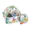 imageBright Starts 5in1 Your Way Ball Play  Jumbo Play Mat Converts to Ball Pit Baby Gym Newborn to Toddler  Totally Tropical GreenTotally Tropical