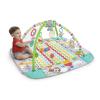 imageBright Starts 5in1 Your Way Ball Play  Jumbo Play Mat Converts to Ball Pit Baby Gym Newborn to Toddler  Totally Tropical GreenTotally Tropical