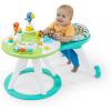 imageBright Starts Around We Go 2in1 Baby Walker Discovery Activity Center and Table Tropic Coral Ages 6 MonthsTropical Cool