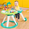 imageBright Starts Around We Go 2in1 Baby Walker Discovery Activity Center and Table Tropic Coral Ages 6 MonthsTropical Cool