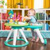 imageBright Starts Around We Go 2in1 Baby Walker Discovery Activity Center and Table Tropic Coral Ages 6 MonthsTropical Cool