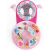 imageBright Starts Around We Go 2in1 Baby Walker Discovery Activity Center and Table Tropic Coral Ages 6 MonthsTropical Coral