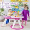 imageBright Starts Around We Go 2in1 Baby Walker Discovery Activity Center and Table Tropic Coral Ages 6 MonthsTropical Coral