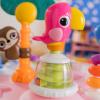 imageBright Starts Around We Go 2in1 Baby Walker Discovery Activity Center and Table Tropic Coral Ages 6 MonthsTropical Coral