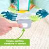 imageBright Starts Baby Bouncer Soothing Vibrations Infant Seat  Removable Toy Bar Nonslip Feet 06 Months Up to 20 lbs Rainforest VibesWild Wonders