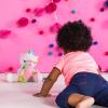 imageBright Starts BunchOFun Plush Activity Toy  Unicorn Ages 3 Months 
