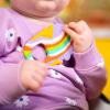 imageBright Starts Chill ampamp Teethe WaterFilled BPAFree Baby Teething Toy Ages 3 MonthsIce Cream Cone