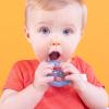 imageBright Starts Chill ampamp Teethe WaterFilled BPAFree Baby Teething Toy Ages 3 MonthsStay Cool