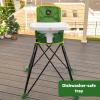 imageBright Starts Disney Baby Finding Nemo Pop n Dine Portable Highchair Suction Cup Nemo Toy Space Saving High Chair for IndoorOutdoor Dining with Fast Easy Compact Fold 6 Months  45 PoundsJohn Deere