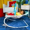 imageBright Starts Disney Baby Mickey Mouse Infant to Toddler Rocker ampamp Seat with Vibrations and Removable Toy Bar 030 Months Up to 40 lbs Original BestieMulticolored