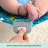 imageBright Starts Disney Baby Minnie Mouse Baby Bouncer Soothing Vibrations Plush Infant Seat  Removable Toy Bar Nonslip Feet 06 Months Up to 20 lbs Spotty DottyStitch