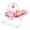 imageBright Starts Disney Baby Minnie Mouse Baby Bouncer Soothing Vibrations Plush Infant Seat  Removable Toy Bar Nonslip Feet 06 Months Up to 20 lbs Spotty DottyMinnie Mouse