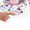 imageBright Starts Disney Baby Minnie Mouse Baby Bouncer Soothing Vibrations Plush Infant Seat  Removable Toy Bar Nonslip Feet 06 Months Up to 20 lbs Spotty DottyMinnie Mouse