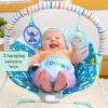 imageBright Starts Disney Baby Minnie Mouse Baby Bouncer Soothing Vibrations Plush Infant Seat  Removable Toy Bar Nonslip Feet 06 Months Up to 20 lbs Spotty DottyStitch