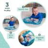 imageBright Starts Disney Baby Stitch Water Mat Making Waves Tummy Time Play Mat 3 Floating Toys NewbornStitch