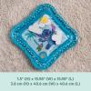 imageBright Starts Disney Baby Stitch Water Mat Making Waves Tummy Time Play Mat 3 Floating Toys NewbornStitch