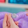 imageBright Starts Disney Baby Stitch Water Mat Making Waves Tummy Time Play Mat 3 Floating Toys NewbornThe Little Mermaid