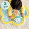 imageBright Starts Disney Baby Stitch Water Mat Making Waves Tummy Time Play Mat 3 Floating Toys NewbornWinnie the Pooh