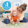 imageBright Starts Disney Baby Stitch Water Mat Making Waves Tummy Time Play Mat 3 Floating Toys NewbornWinnie the Pooh