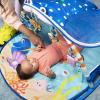 imageBright Starts Disney Baby The Little Mermaid Twinkle Trove LightUp Musical Baby Activity Gym with Tummy Time Pillow NewbornFinding Nemo