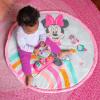 imageBright Starts Disney Baby The Little Mermaid Twinkle Trove LightUp Musical Baby Activity Gym with Tummy Time Pillow NewbornMinnie Mouse Forever Besties