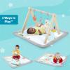 imageBright Starts Disney Baby The Little Mermaid Twinkle Trove LightUp Musical Baby Activity Gym with Tummy Time Pillow NewbornWinnie the Pooh