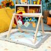 imageBright Starts Disney Baby The Little Mermaid Twinkle Trove LightUp Musical Baby Activity Gym with Tummy Time Pillow NewbornWinnie the Pooh