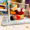 imageBright Starts Disney Baby The Little Mermaid Twinkle Trove LightUp Musical Baby Activity Gym with Tummy Time Pillow NewbornWinnie the Pooh