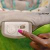 imageBright Starts Disney Baby Winnie The Pooh Baby Bouncer Soothing Vibrations Deluxe Infant Seat  Faux Suede Music Removable Toy Bar 06 Months 620 lbs Dots ampamp Hunny PotsWinnie the Pooh  Dots  Hunny Pots