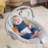 imageBright Starts Disney Baby Winnie The Pooh Baby Bouncer Soothing Vibrations Deluxe Infant Seat  Faux Suede Music Removable Toy Bar 06 Months 620 lbs Dots ampamp Hunny PotsMickey Mouse