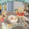 imageBright Starts Disney Baby Winnie The Pooh Baby Bouncer Soothing Vibrations Deluxe Infant Seat  Faux Suede Music Removable Toy Bar 06 Months 620 lbs Dots ampamp Hunny PotsWinnie the Pooh  Dots  Hunny Pots