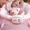 imageBright Starts Disney Baby Winnie The Pooh Baby Bouncer Soothing Vibrations Deluxe Infant Seat  Faux Suede Music Removable Toy Bar 06 Months 620 lbs Dots ampamp Hunny PotsMinnie Mouse