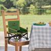 imageBright Starts Disney Minnie Mouse Pop N Sit Portable Booster IndoorOutdoor Use Floor Seat with Feeding Tray 6 Mos  3 YrsJohn Deere