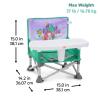 imageBright Starts Disney Minnie Mouse Pop N Sit Portable Booster IndoorOutdoor Use Floor Seat with Feeding Tray 6 Mos  3 YrsLittle Mermaid