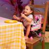imageBright Starts Disney Minnie Mouse Pop N Sit Portable Booster IndoorOutdoor Use Floor Seat with Feeding Tray 6 Mos  3 YrsMinnie