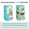 imageBright Starts Disney Minnie Mouse Pop N Sit Portable Booster IndoorOutdoor Use Floor Seat with Feeding Tray 6 Mos  3 YrsNemo