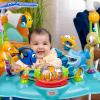 imageBright Starts Disney The Little Mermaid Sea of Activities Baby Activity Jumper with Interactive Toys Lights ampamp Music with Disney Princess Ariel 612 Months BlueFinding Nemo
