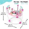 imageBright Starts Disney The Little Mermaid Sea of Activities Baby Activity Jumper with Interactive Toys Lights ampamp Music with Disney Princess Ariel 612 Months BlueMinnie Mouse Forever Besties