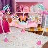 imageBright Starts Disney The Little Mermaid Sea of Activities Baby Activity Jumper with Interactive Toys Lights ampamp Music with Disney Princess Ariel 612 Months BlueMinnie Mouse Forever Besties