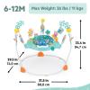 imageBright Starts Disney The Little Mermaid Sea of Activities Baby Activity Jumper with Interactive Toys Lights ampamp Music with Disney Princess Ariel 612 Months BlueStitch
