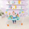 imageBright Starts Disney The Little Mermaid Sea of Activities Baby Activity Jumper with Interactive Toys Lights ampamp Music with Disney Princess Ariel 612 Months BlueStitch