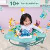 imageBright Starts Disney The Little Mermaid Sea of Activities Baby Activity Jumper with Interactive Toys Lights ampamp Music with Disney Princess Ariel 612 Months BlueStitch