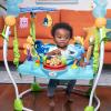 imageBright Starts Disney The Little Mermaid Sea of Activities Baby Activity Jumper with Interactive Toys Lights ampamp Music with Disney Princess Ariel 612 Months BlueFinding Nemo