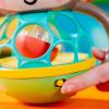 imageBright Starts Grab ampamp Giggle Monkey LightUp Musical Rattle Toy with EasyGrasp Oball Ages 6 Months Unisex