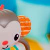 imageBright Starts Grab ampamp Giggle Monkey LightUp Musical Rattle Toy with EasyGrasp Oball Ages 6 Months Unisex
