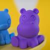 imageBright Starts KaledioCubes 9pk Stack ampamp Squeeze Blocks Baby Bath Toys  Play ampamp Learn with Colors Numbers ampamp Shapes Ages 3 Months MulticolorTropicanimals