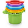 imageBright Starts KaledioCubes 9pk Stack ampamp Squeeze Blocks Baby Bath Toys  Play ampamp Learn with Colors Numbers ampamp Shapes Ages 3 Months MulticolorSplash  Splash